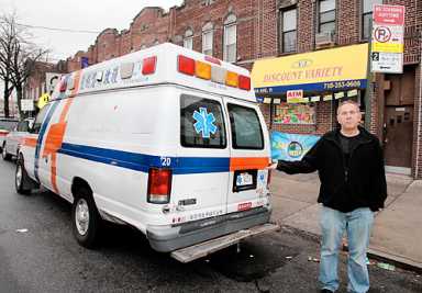 Ticket trickery: Bogus ambulance sits at expired meter — but doesn’t get a summons!
