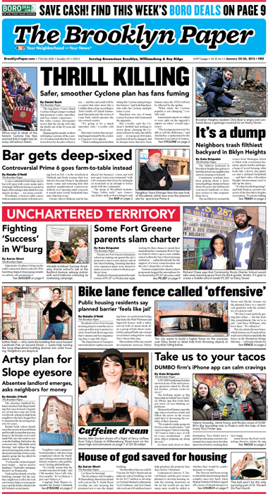 Brooklyn Paper: January 20, 2012