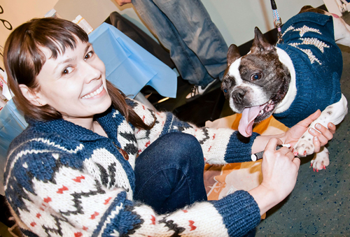 Lucky dogs in Brooklyn Heights get ‘pawdicures’