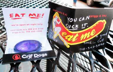 In a neighborhood of condos, condoms