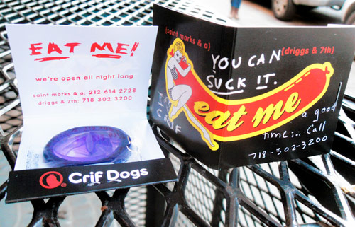 In a neighborhood of condos, condoms