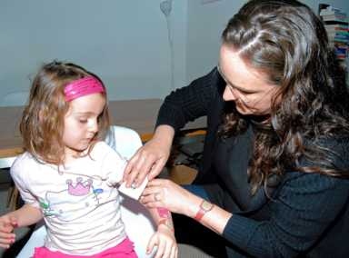 Tats for tots: Temporary ink lets Brooklyn kids look like Brooklyn adults