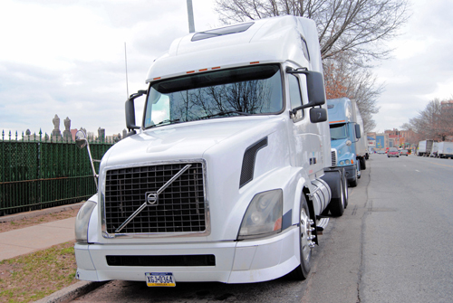 Graveyard to truckers: Leave us in peace