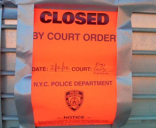 NYPD puts sanctions on Europa