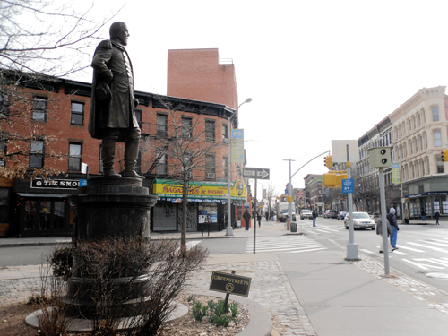Fort Greene to city: Rotate this statue!