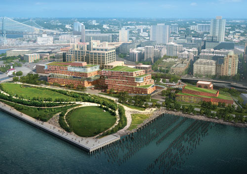 No-tel! City shows off big park plans, but is tight-lipped on Bridge Park development