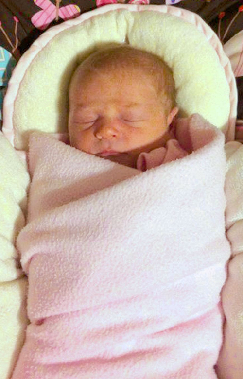 Look what the stork dropped in