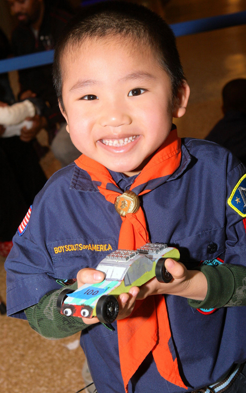 Speed Racers! Cub Scouts hit the Pinewood Derby