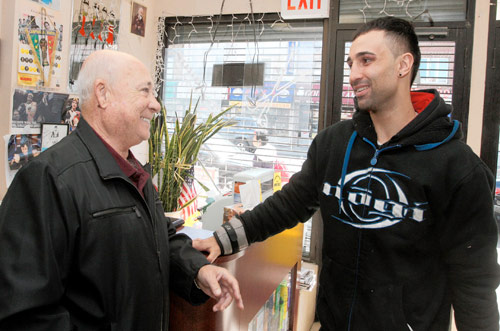 Bensonhurst-born boxer returns to his roots before title fight