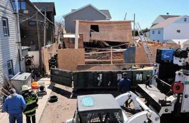 Man dies in building collapse
