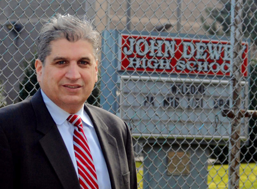 Blast from the past: Recchia, a Dewey graduate, says his alma mater and its principal must go