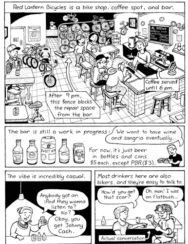 Bikes and brews — in one bar!