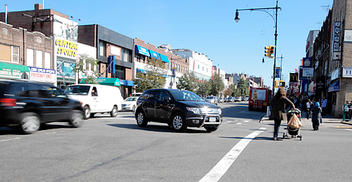 City: Time to 86 left turns at Fourth Avenue