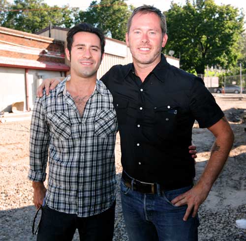 Ted Mann says his South Slope beer garden will be massive and inviting