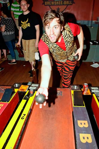 Rolling in the deep! Williamsburg welcomes Brewskeeball tournament