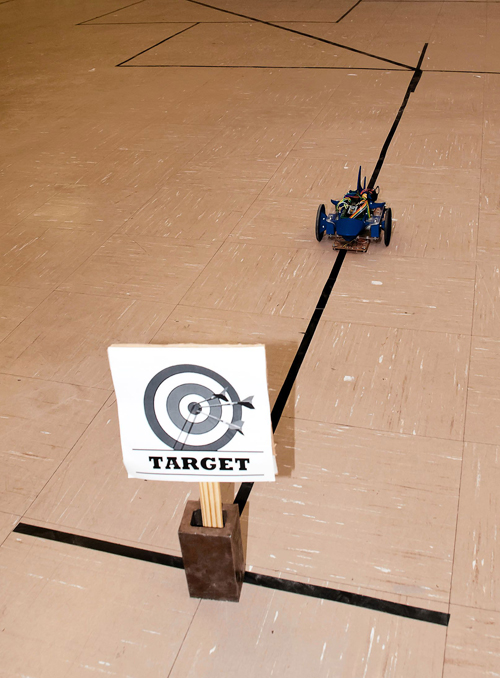 Weird science: College kids battle in Downtown robotics competition