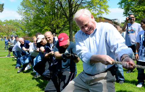 It’s war! Republicans take on Democrats in bid for tug-of-war glory