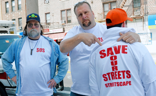 Standoff! Brick-and-mortar merchants occupy food cart sites in Bay Ridge