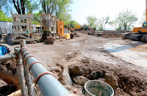 Pipeline pains on Shore Road