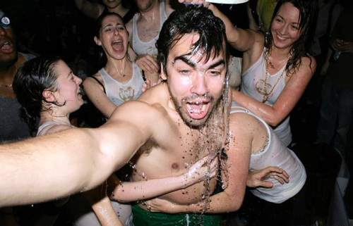 You’ll be singin’ in the rain at this crazy karaoke party