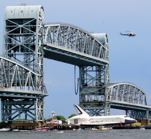 Enterprise sets sail