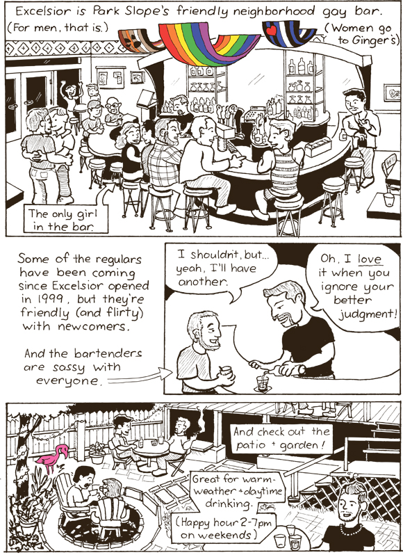 Does Excelsior excel? Our bartoonist finds out
