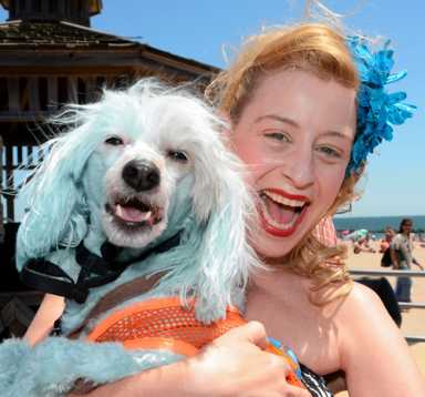 Pets suit up for ‘wagging rights’