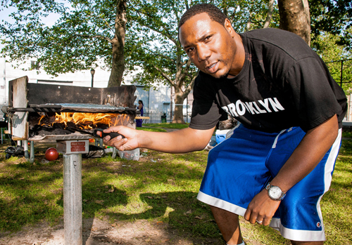Kickballers want grills in McCarren Park
