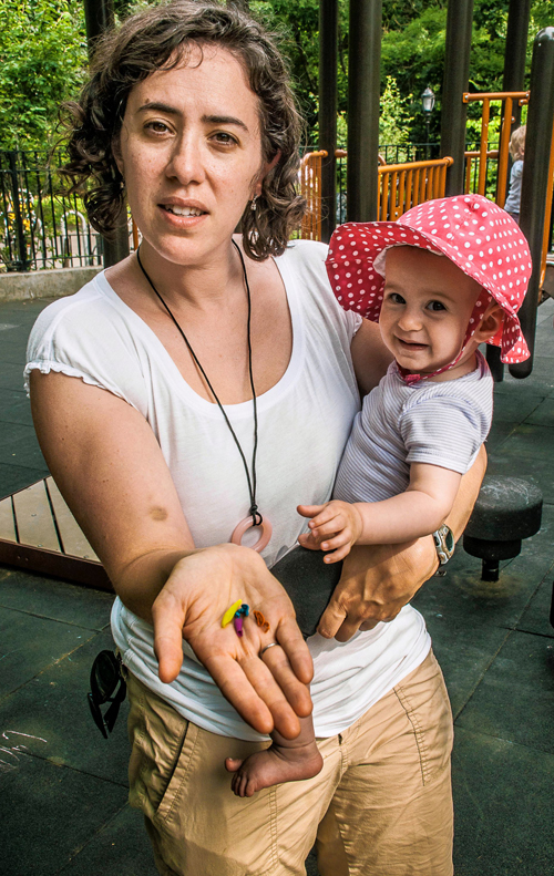 Popped water balloons are a tot lot choking hazard, parents claim