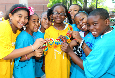 Kids give peace a chance