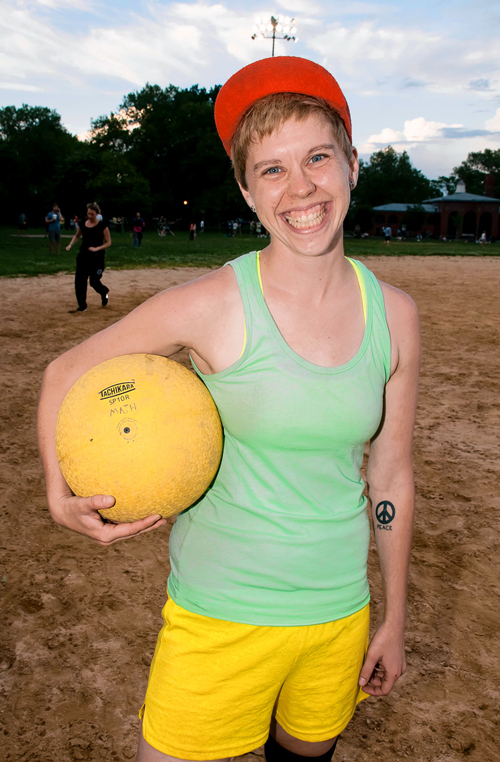 A league of their own: Female pitchers strike out sexism in Williamsburg kickball