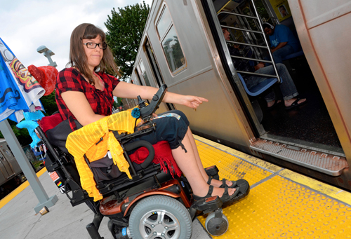 She minds the gap: Activist says there’s too much space between trains and platforms