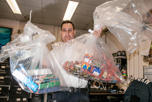 Firework fanatics make an explosive donation