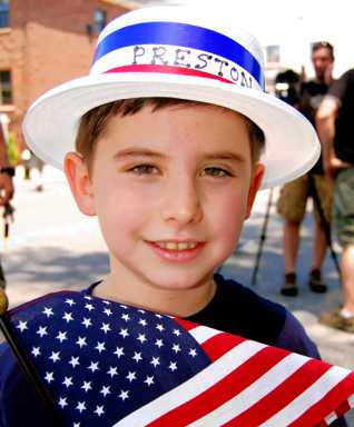 Patriotism on parade