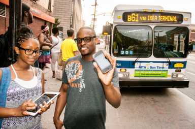 MTA’s new app tells passengers how late B61 bus will be