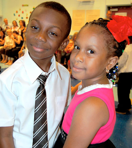 Kids shine on the dance floor