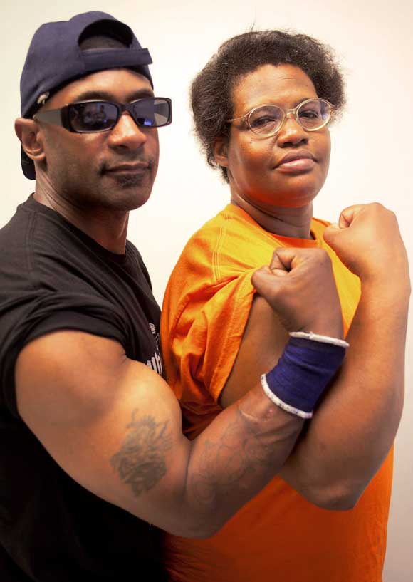 Arms and the man (and woman)! Meet Bklyn’s true power couple