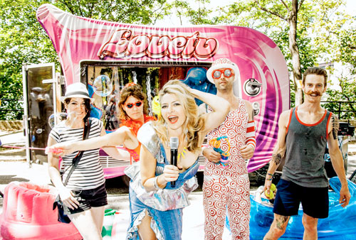 Aphrodite’s jones: Performance art goddess brings love to Coney