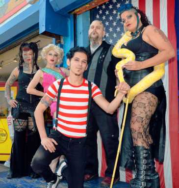Coney weirdos stage benefit super-show for fallen freak