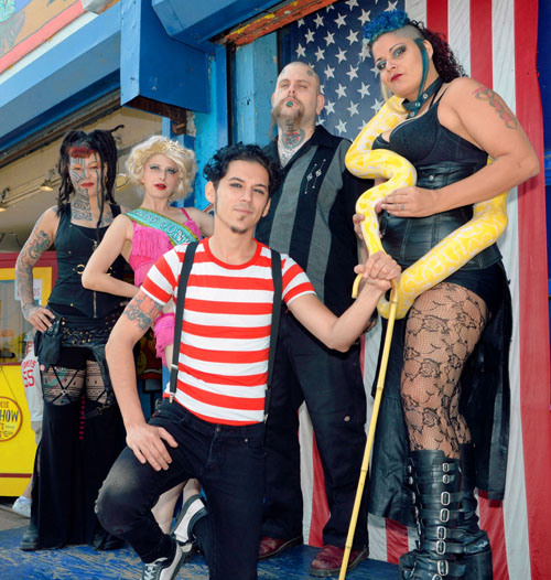 Coney weirdos stage benefit super-show for fallen freak
