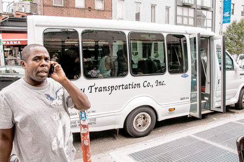 Dueling beach buses compete for Williamsburg-to-Rockaway passengers
