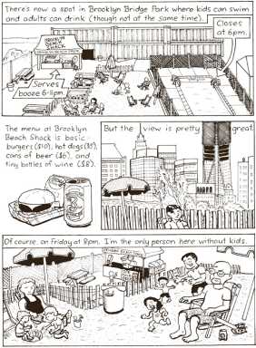 Bartoonist reviews boro’s newest waterfront drinking spot
