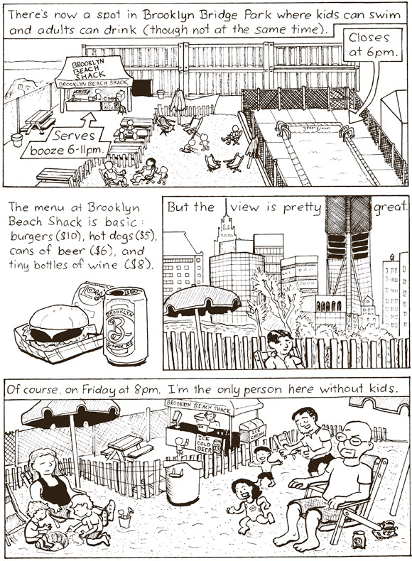 Bartoonist reviews boro’s newest waterfront drinking spot