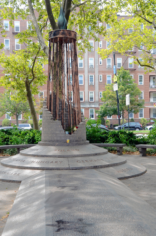 Vandal targets Holocaust Memorial