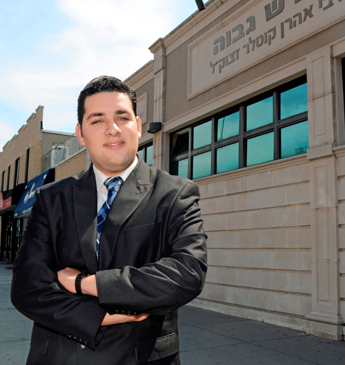 Meet Abraham Tischler, the 21-year-old challenger to Simcha Felder