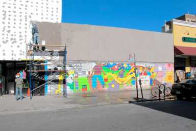 Multi-racial Ditmas Park mural being torn down in gentrification push, residents claim
