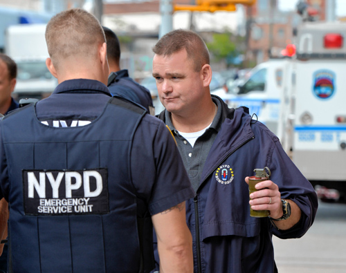 Cops: Firefighters ‘smoked’ out of their own station house