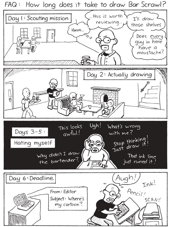 The method behind our bartoonist’s awesomeness