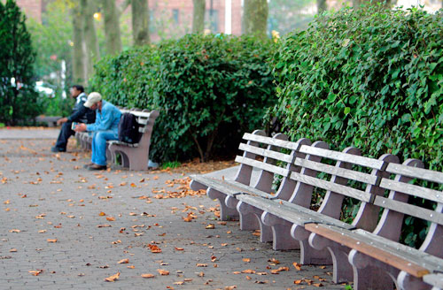 Holocaust Park has become a homeless hangout, residents say