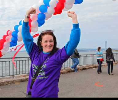 Dynamite time!: Walkers raise awareness for youth treatment center